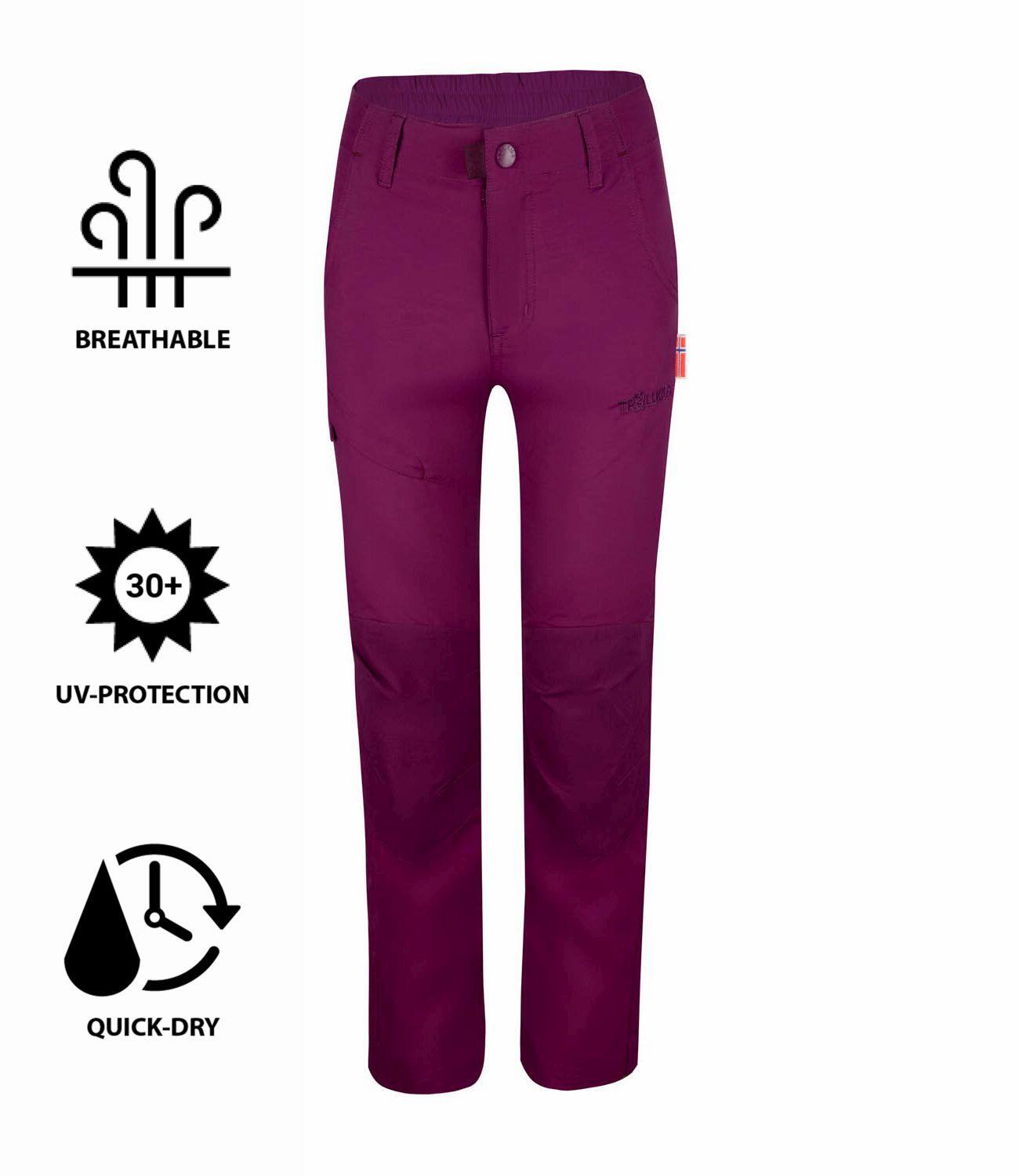 Pantalon de trekking enfant Hammerfest mûre 5/5