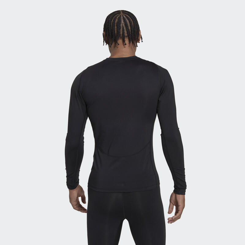 Férfi hosszú ujjú póló, adidas Techfit Training Long Sleeve