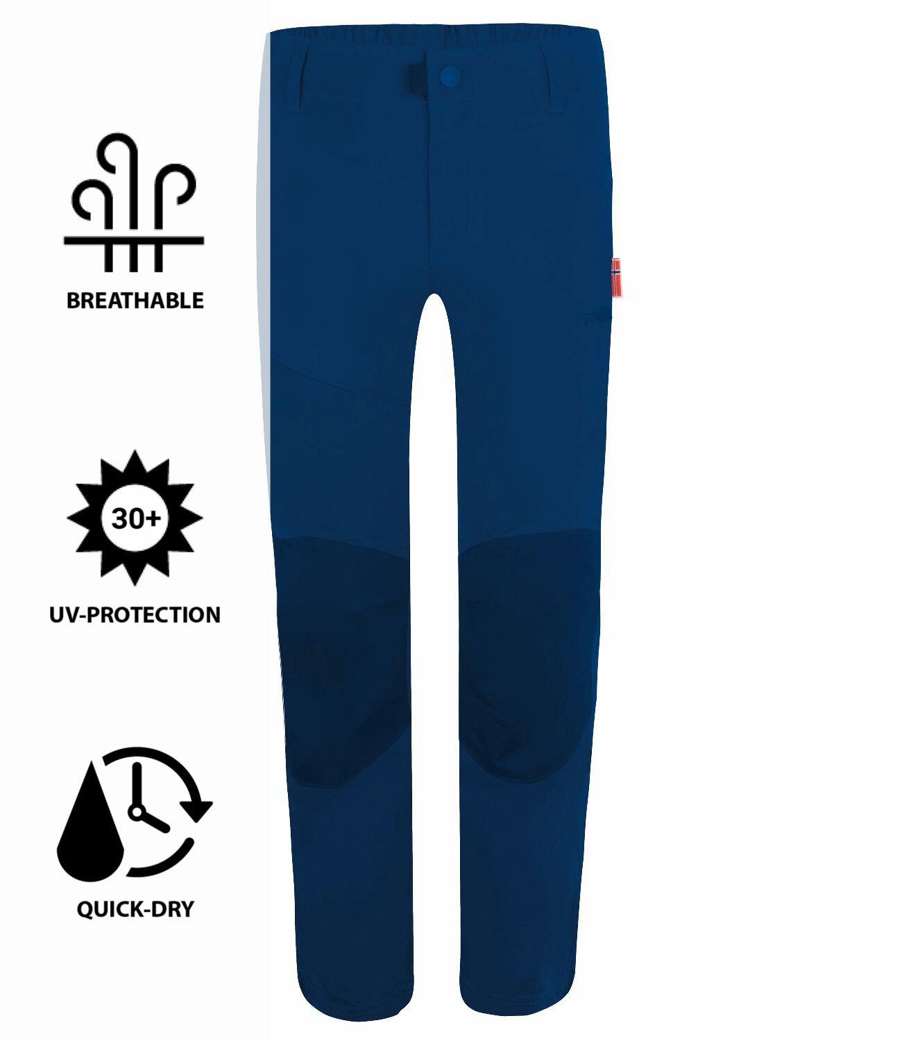 Pantalon de trekking pour enfants Hammerfest Respirant Mystik Bleu 3/3