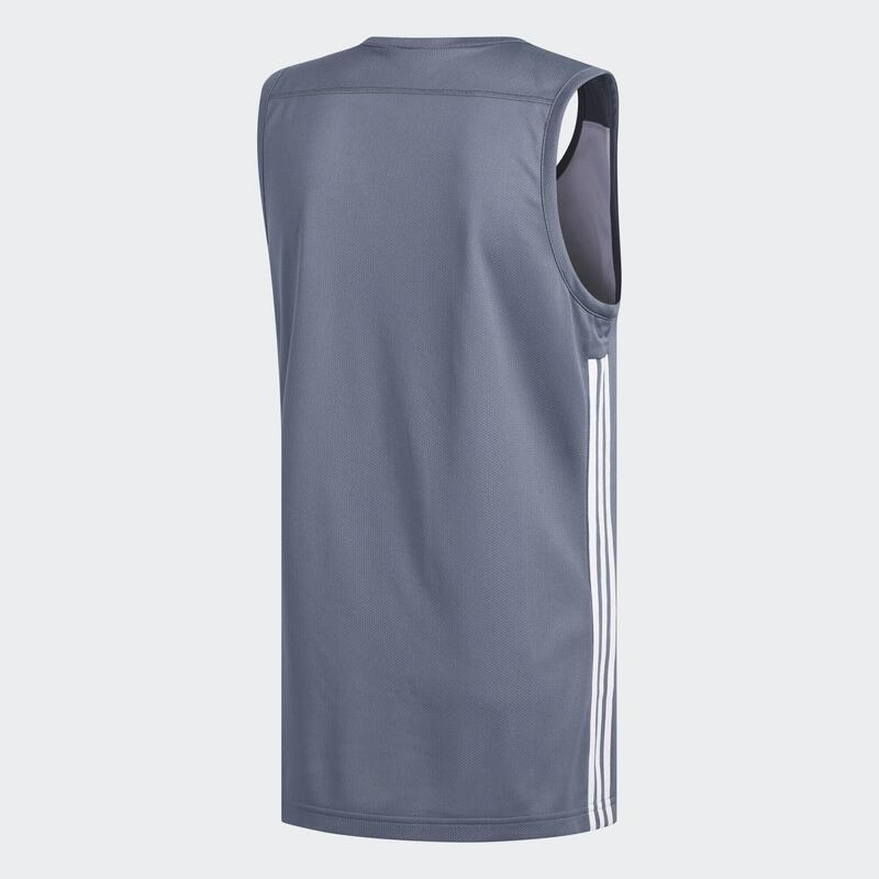 Tricou adidas 3G Speed gri/alb unisex