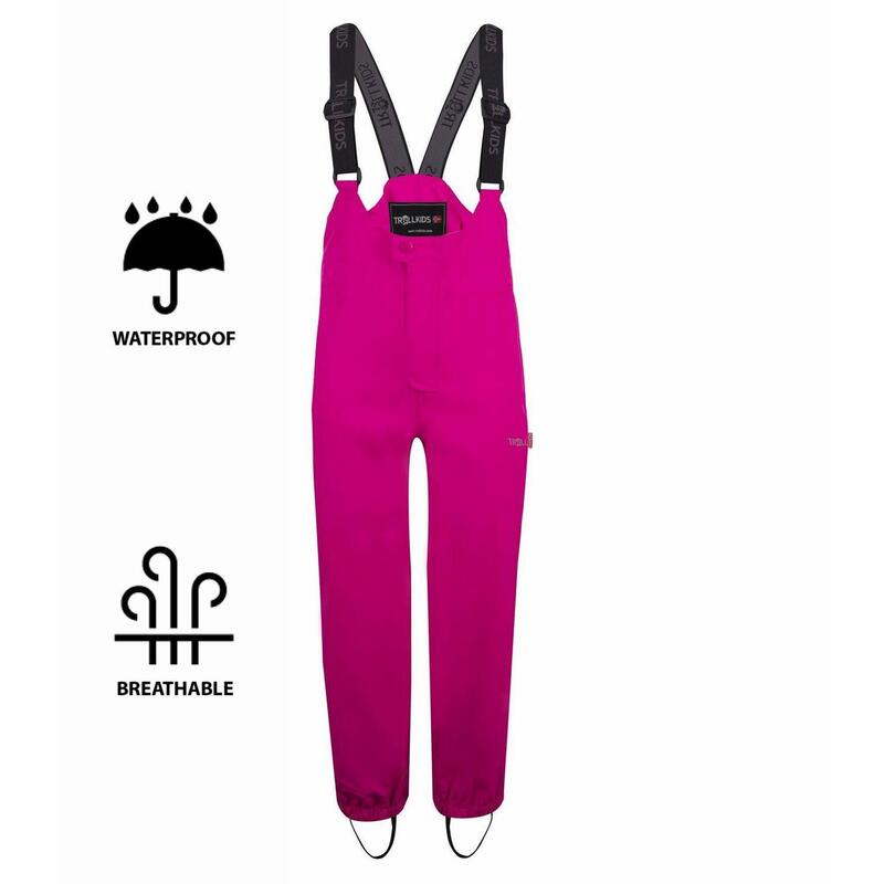 Kinder Trekking Hose Odda Wasserdicht Magenta