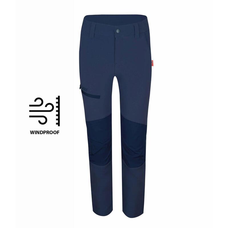 Pantalon softshell pour enfants LYSEFJORD XT bleu mystique