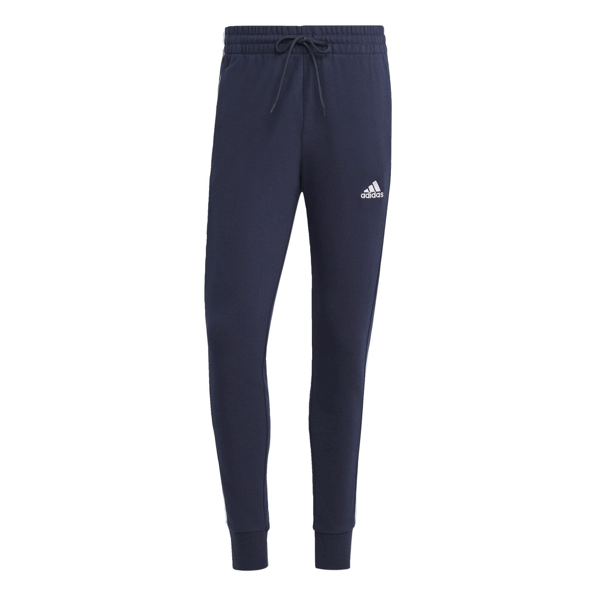 Essentials French Terry Tapered Cuff 3-Stripes Pants 2/5