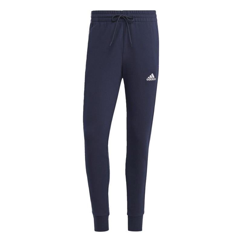 Essentials French Terry Tapered Cuff 3-Stripes Broek