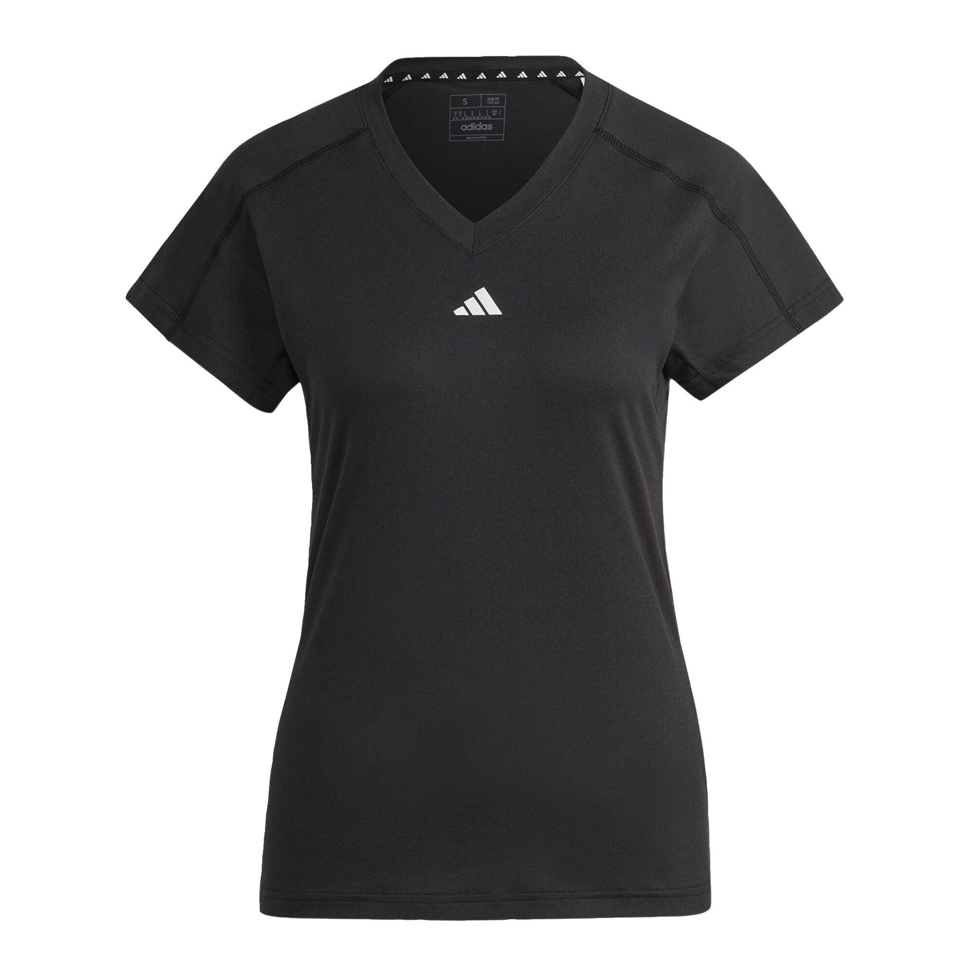 T-shirt AEROREADY Train Essentials Minimal Branding V-Neck 2/5