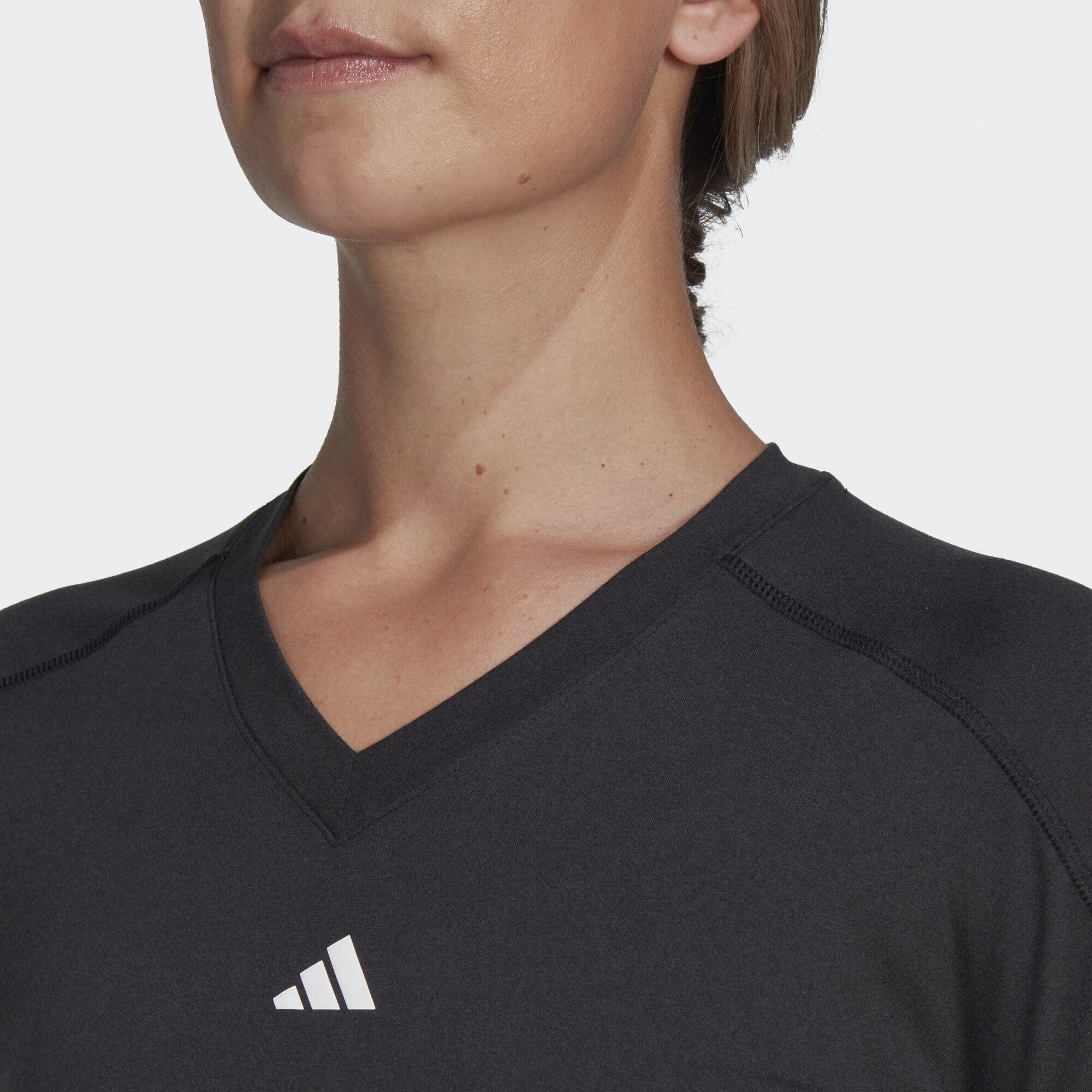 T-shirt AEROREADY Train Essentials Minimal Branding V-Neck 4/5