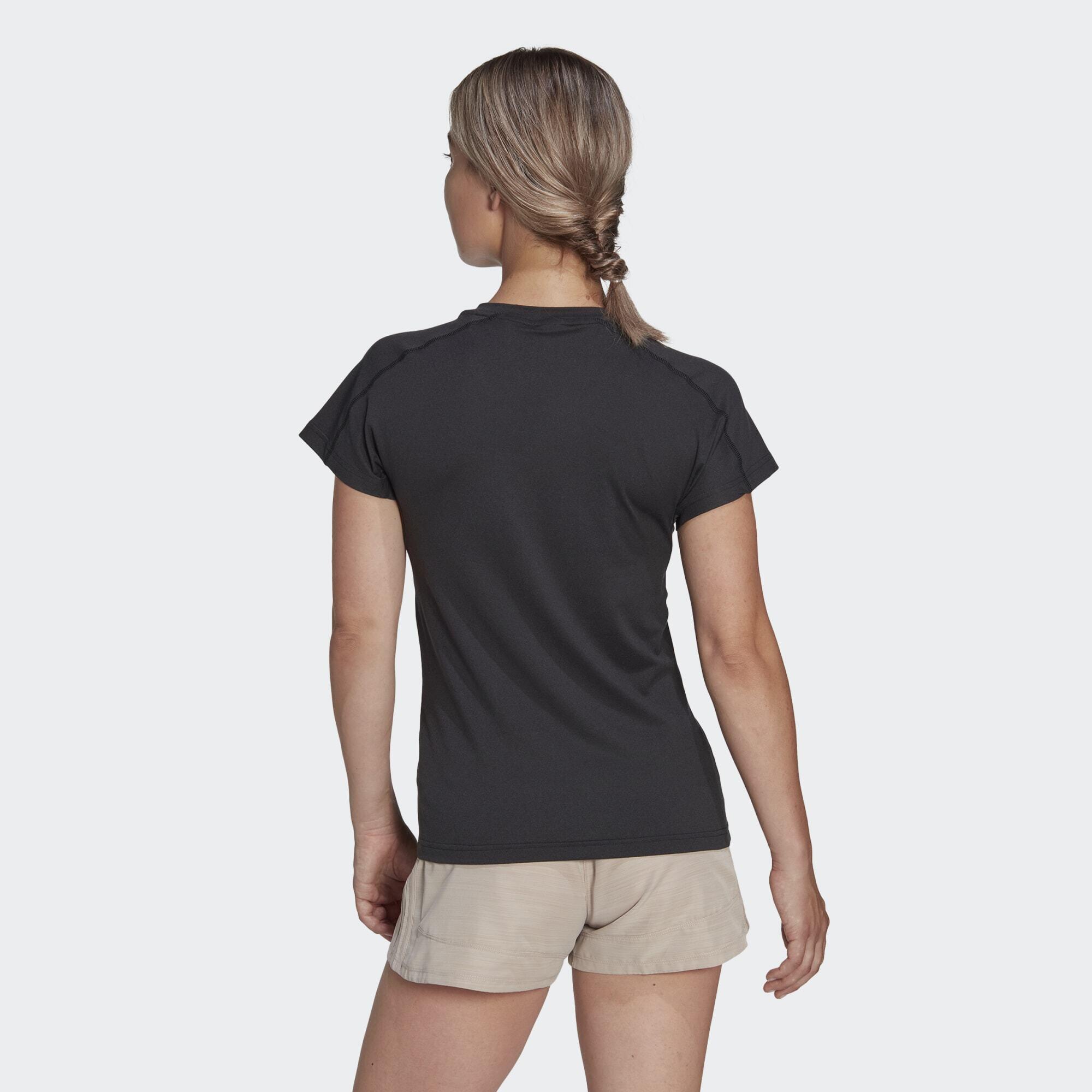 T-shirt AEROREADY Train Essentials Minimal Branding V-Neck 3/5