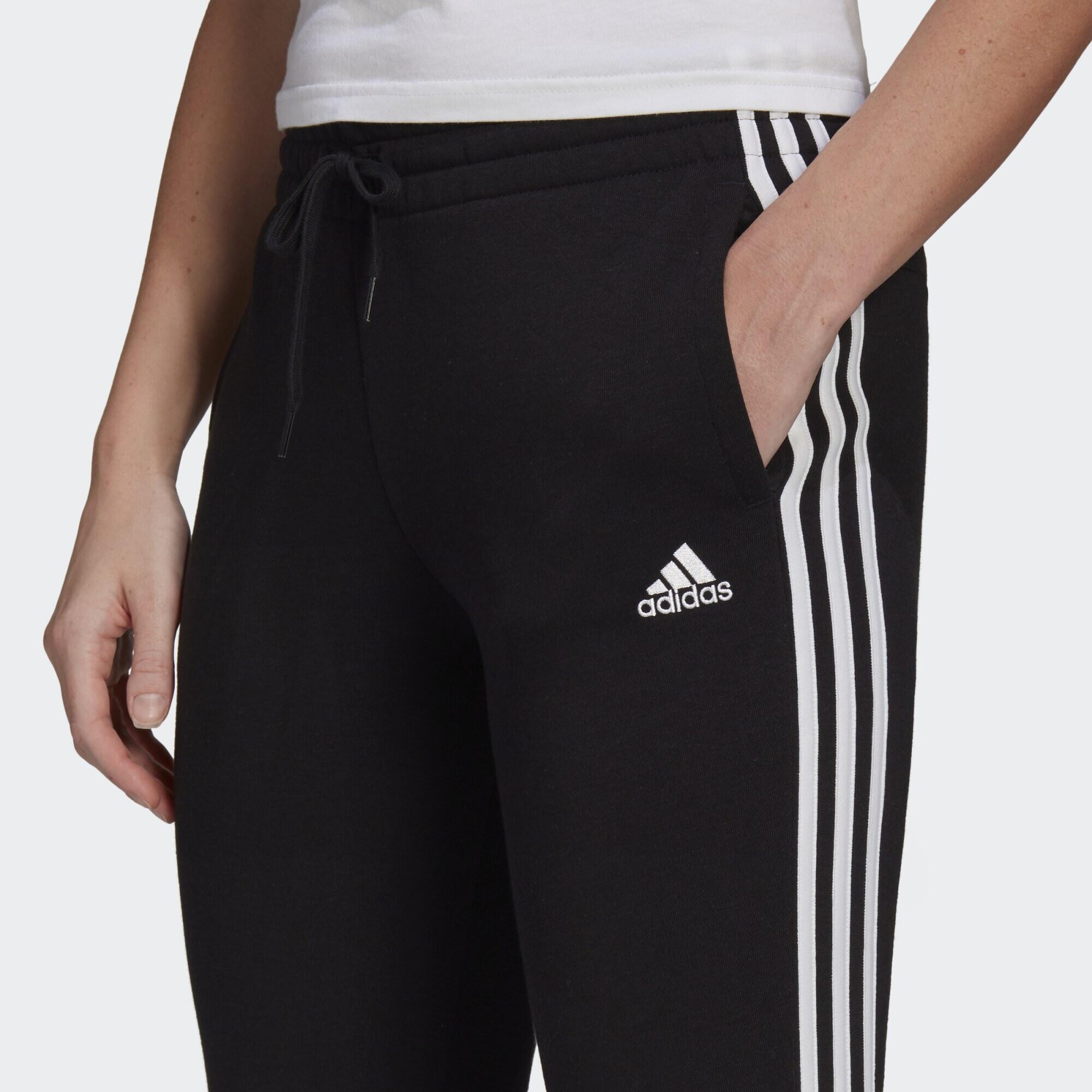Pantaloni Essentials Fleece 3-Stripes 4/5