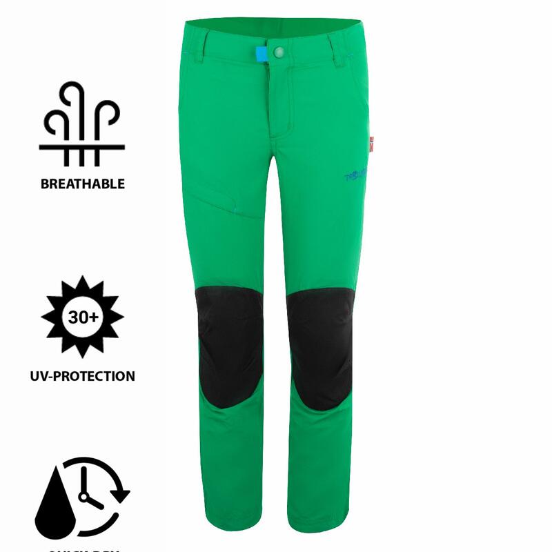 Pantalon de trekking pour enfants Rondane Vert indien