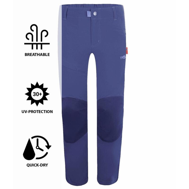 Pantalon de trekking pour enfants Pro Hammerfest violet foncé
