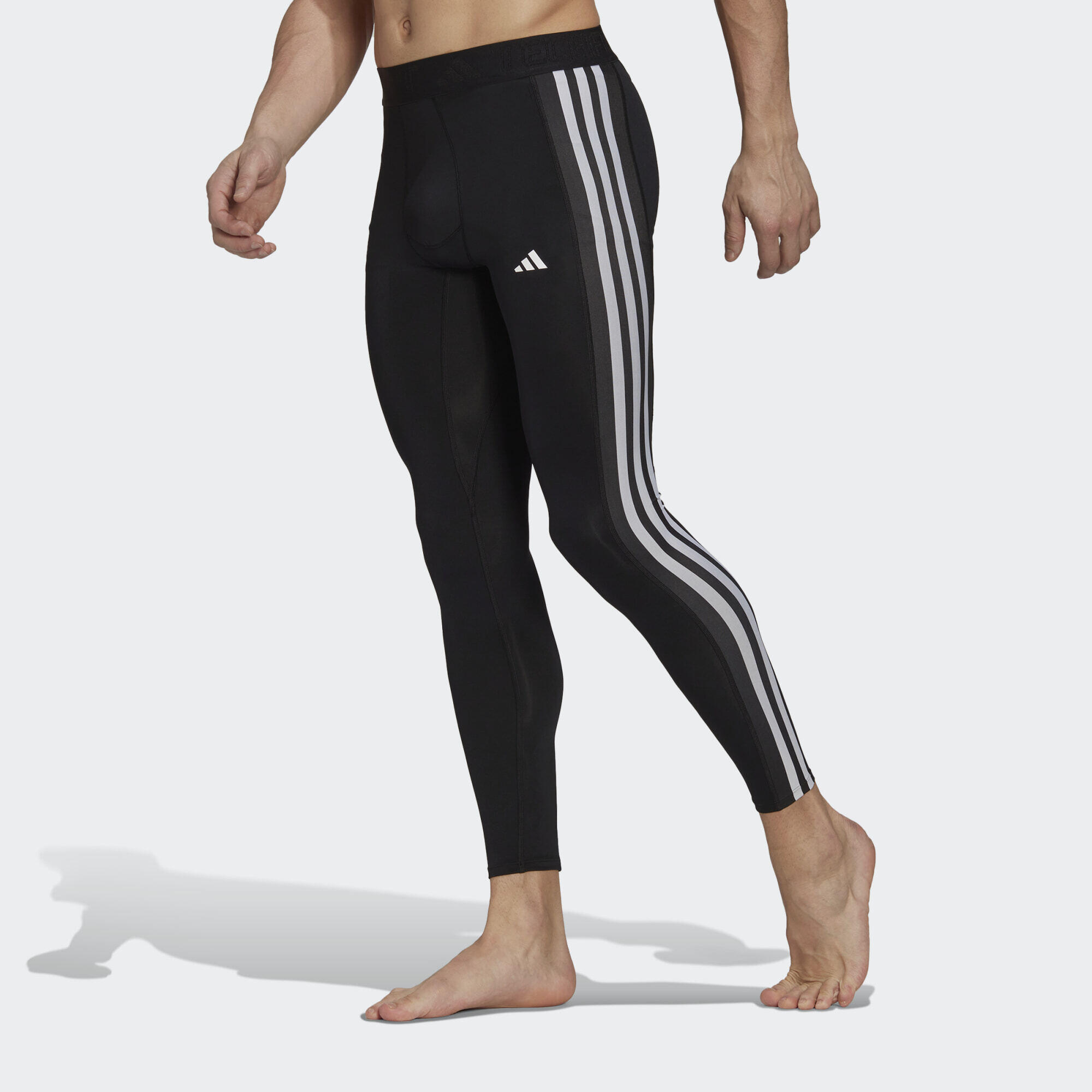 Techfit 3-Stripes Training Long Tights 1/5