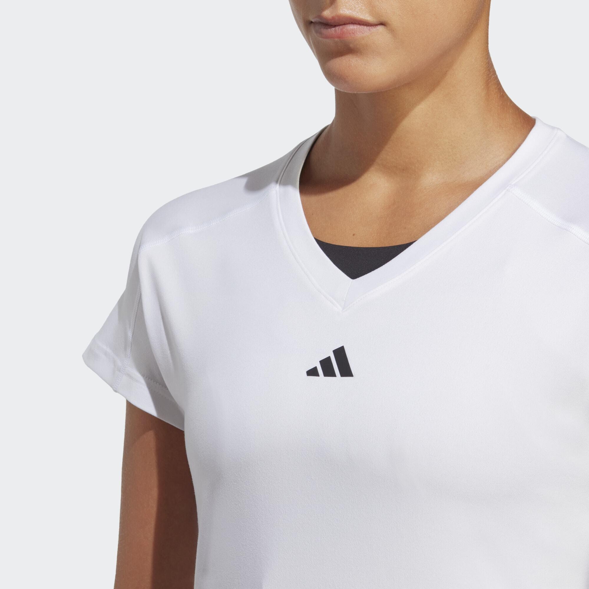 T-shirt de Gola em V AEROREADY Train Essentials 5/5