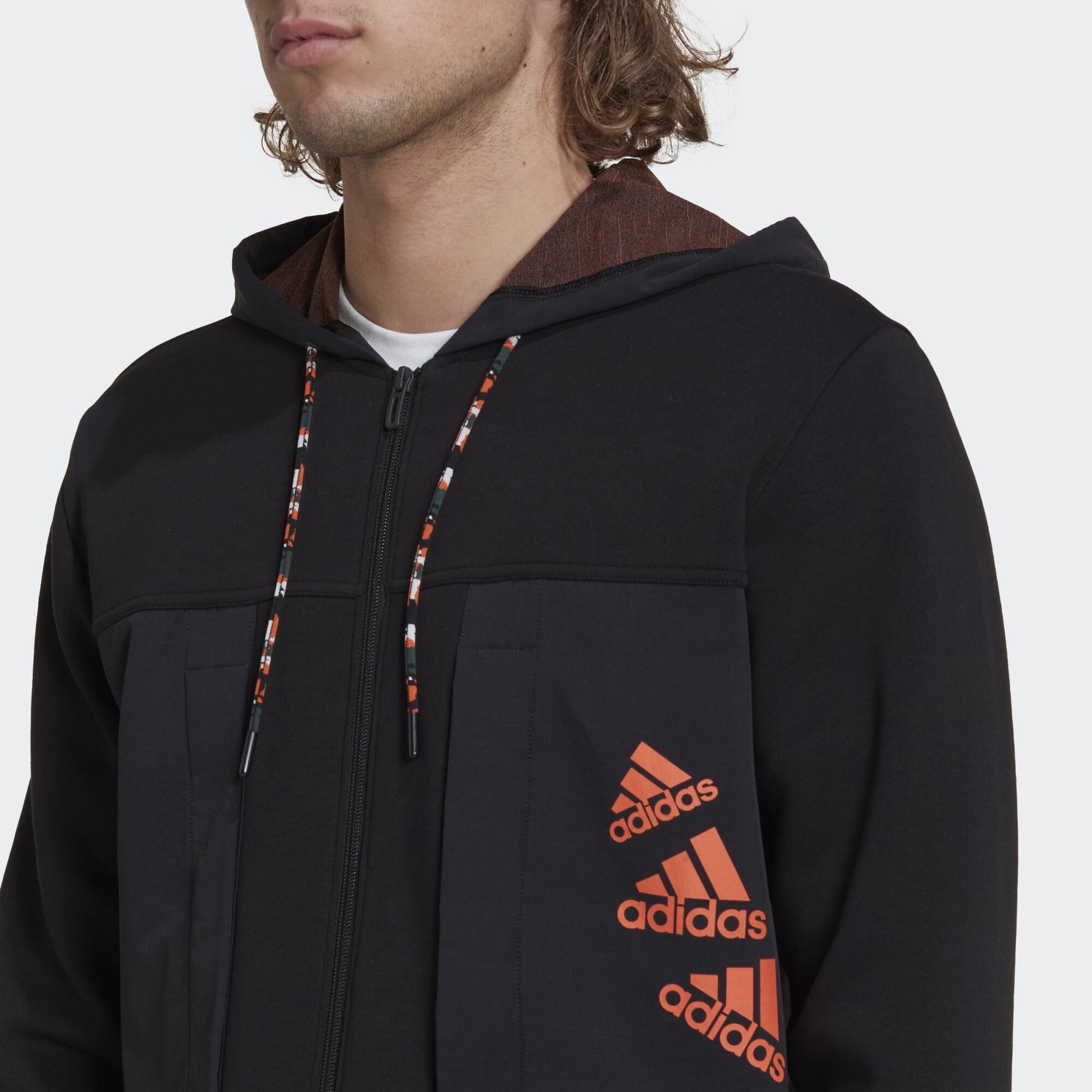 Felpa con cappuccio Essentials BrandLove Fleece Full-Zip 5/5
