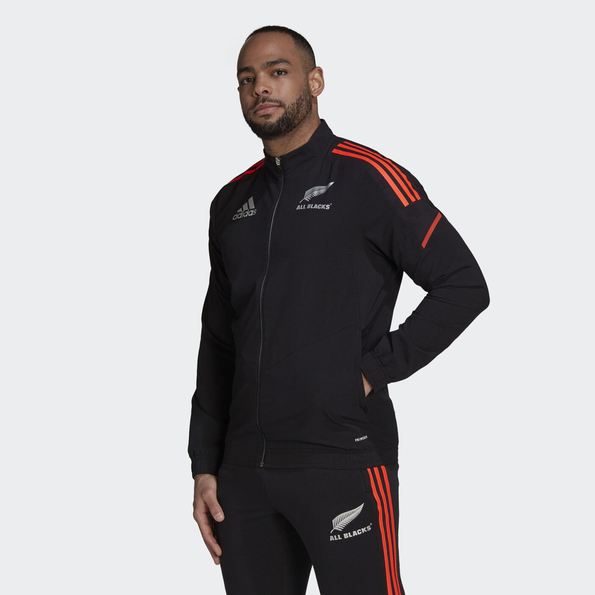 ADIDAS All Blacks Rugby Presentation Jacket