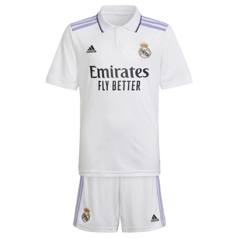 Conjunto primera equipación Real Madrid 22/23