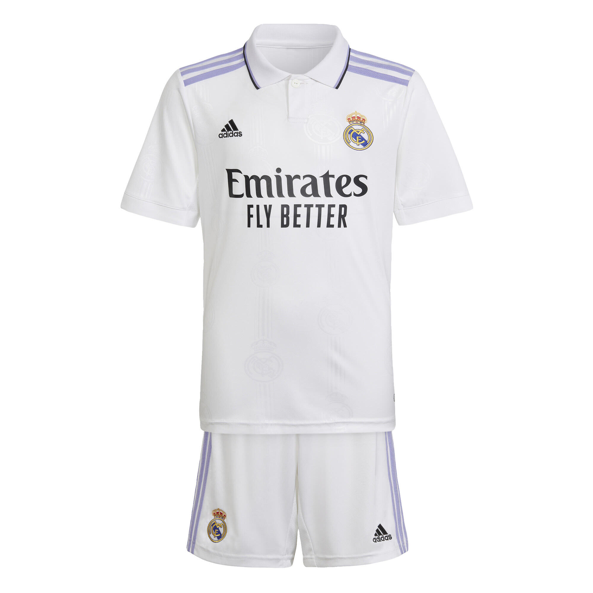 Equipamento Principal 22/23 do Real Madrid para Jovem