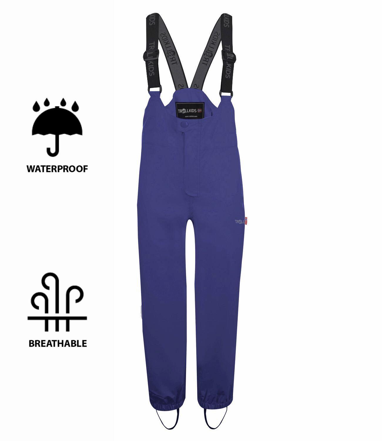 Kinder Trekking Hose Odda Dunkellila 3/3