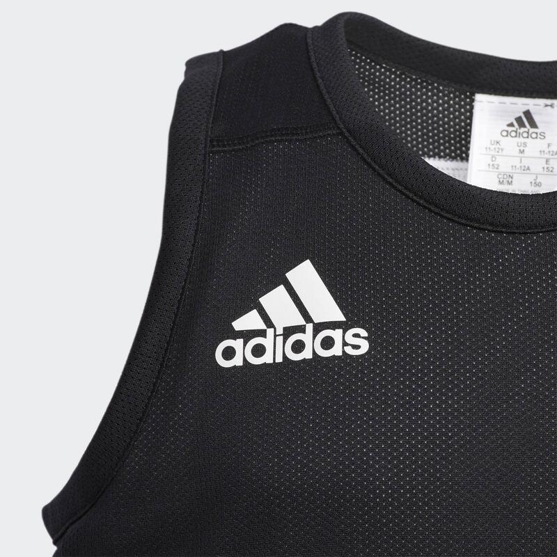 Adidas Sport 3G Spee Rev Jrs Camiseta Preta Criança