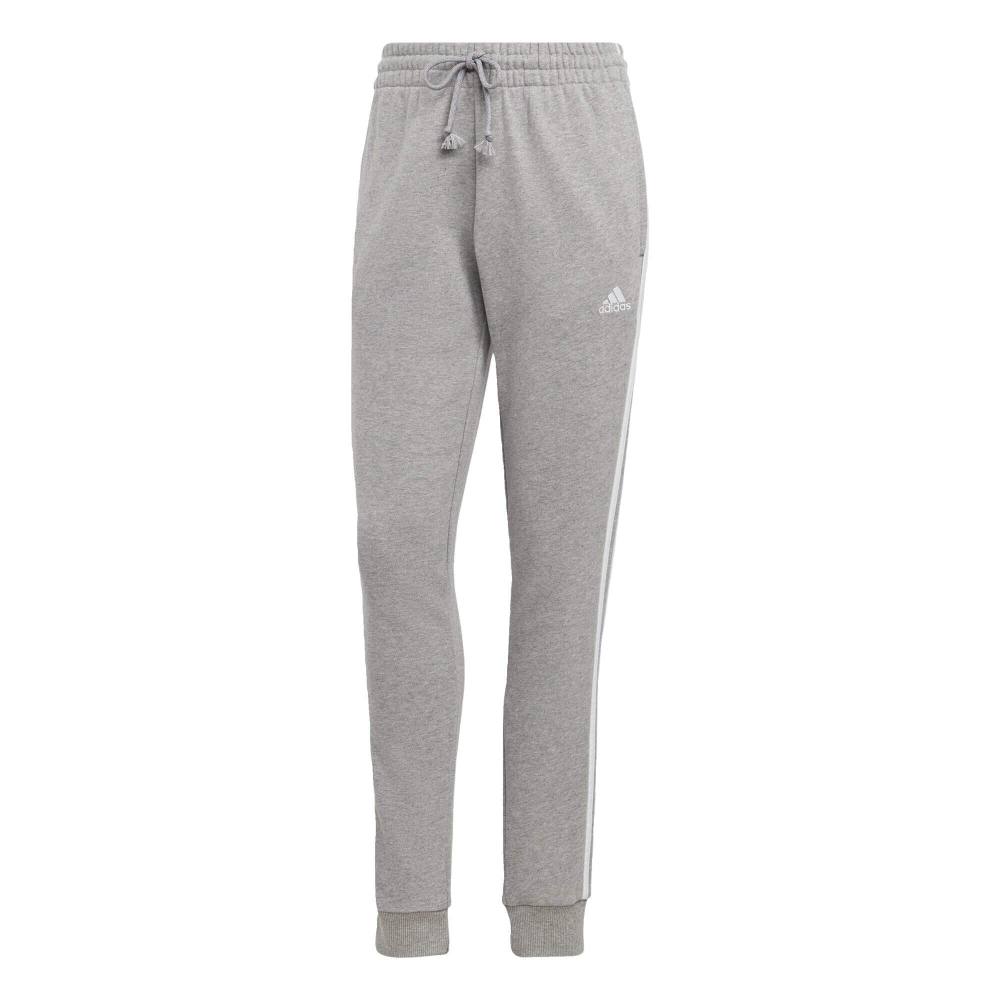 Essentials 3-Stripes French Terry Cuffed Pants 2/5