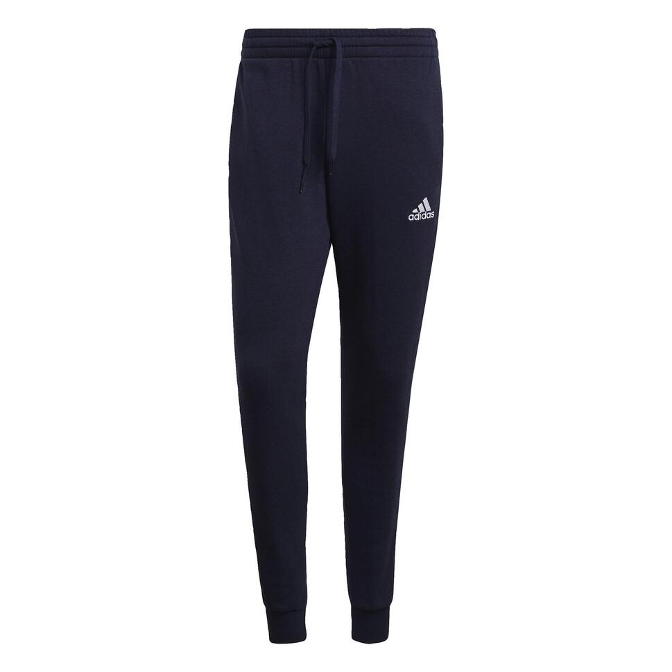 Essentials Fleece Fitted 3-Stripes Pants