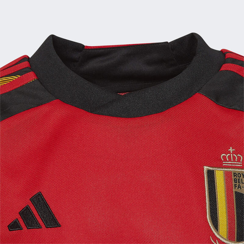 Koszulka do piłki nożnej dla dzieci Adidas Belgium 22 Home Jersey