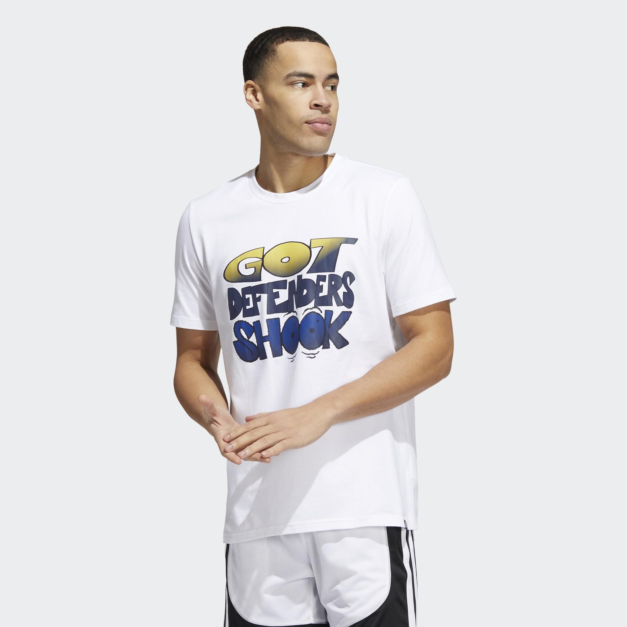 Adidas - T-shirt Graphique Got You Shook - T-shirt Manches Courtes - Blanc - S - Decathlon