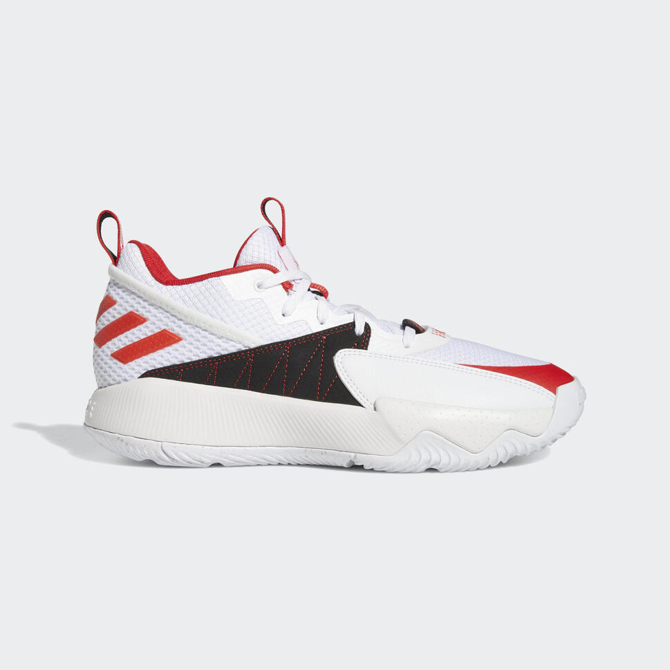 Buty do koszykówki Dorosły Adidas Dame Certified biały