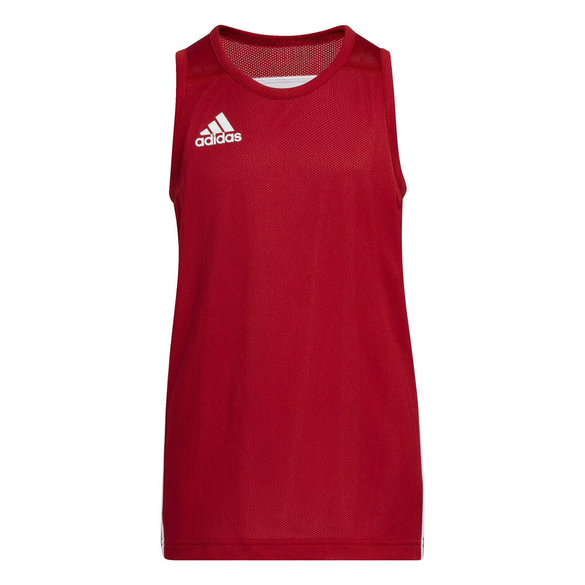 Czerwony Bluzka Adidas Sport 3G Spee Rev Jrs Dzieci