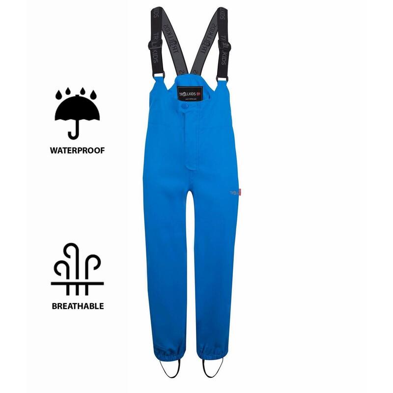 Pantalon de trekking pour enfants Odda imperméable bleu moyen