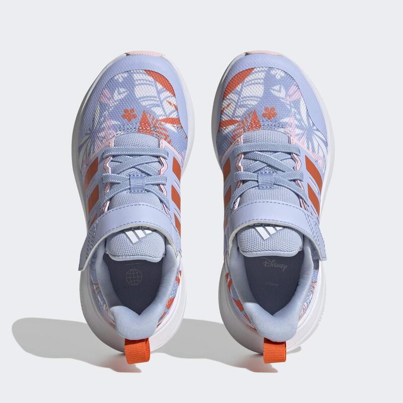 adidas x Disney FortaRun 2.0 Vaiana Cloudfoam Elastic Lace Top Strap Schuh