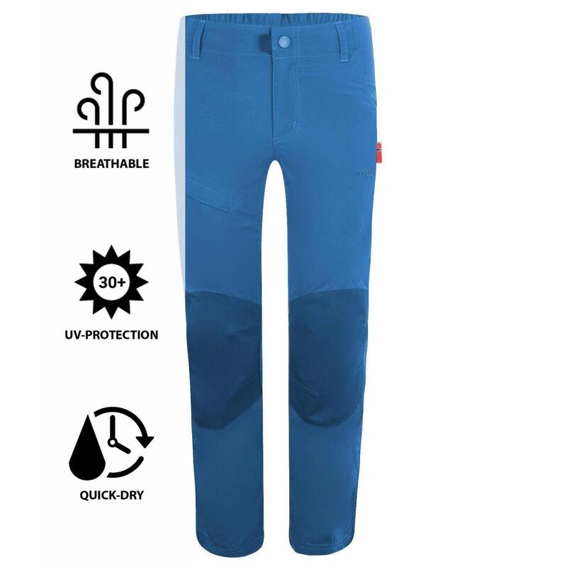 Pantalon de trekking enfant Hammerfest Respirant Bleu moyen