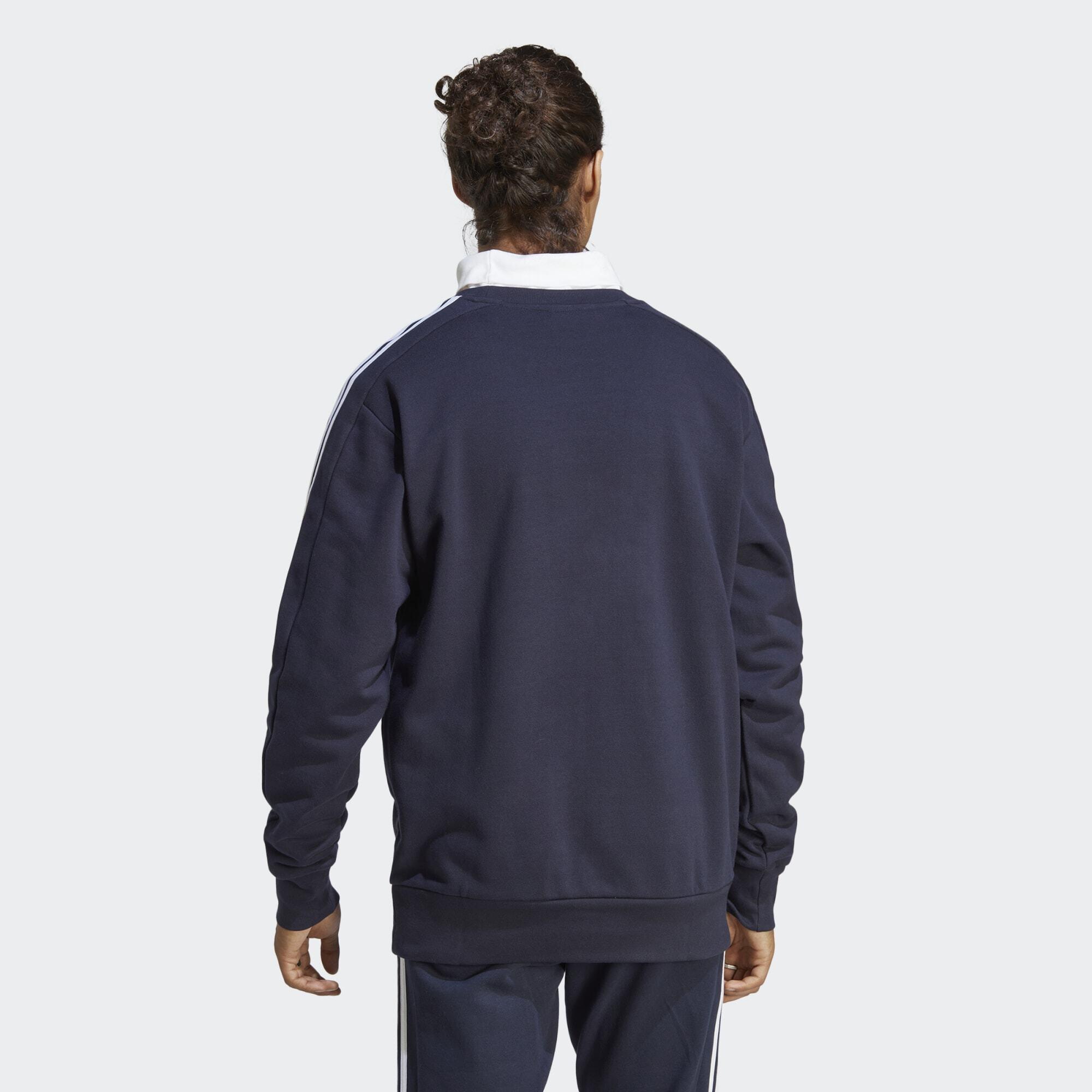 Essentials French Terry 3-Stripes Sweatshirt 3/5