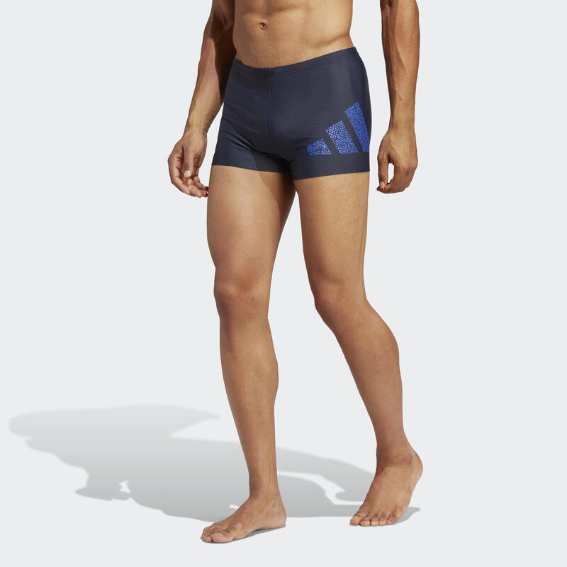 Branded Boxer-Badehose
