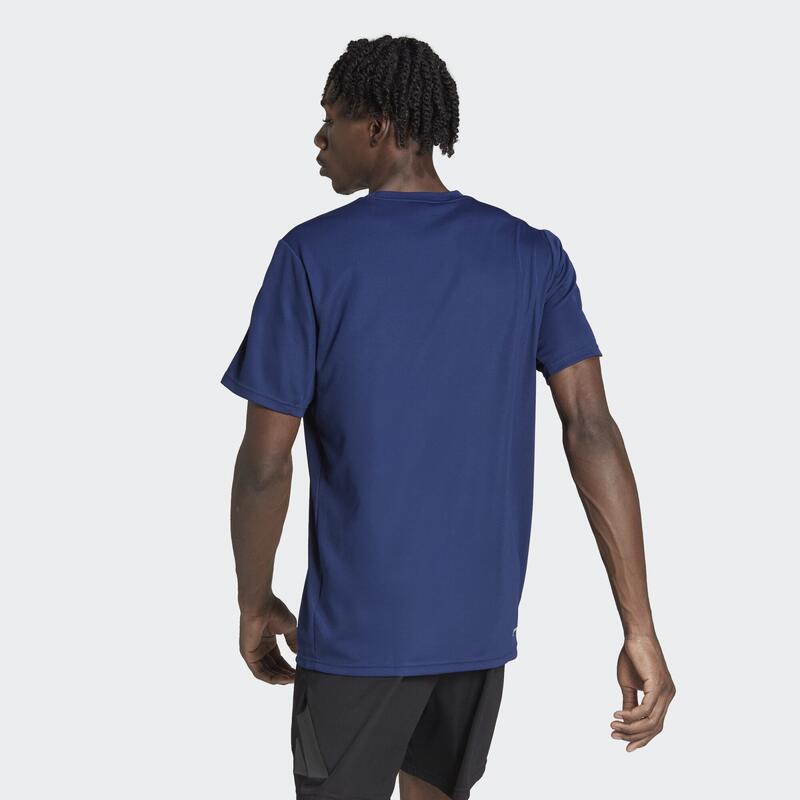Train Essentials 3-Stripes Training Tee