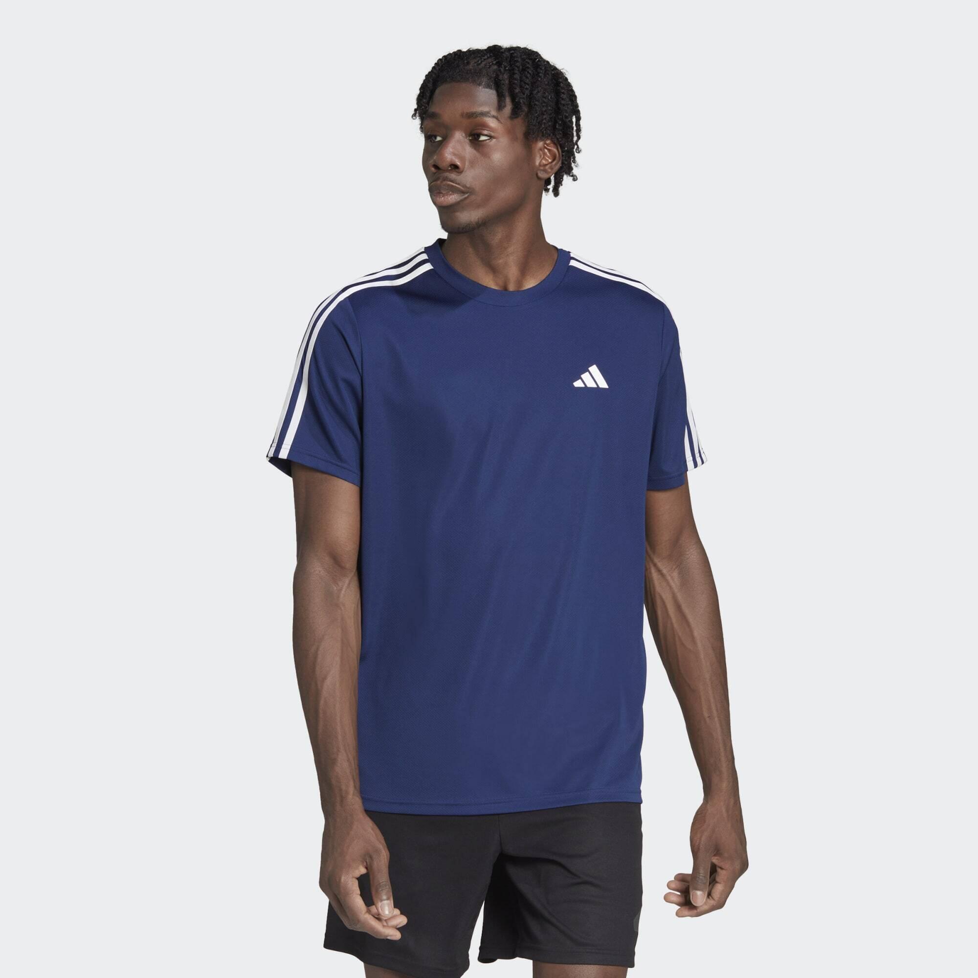 T shirt da allenamento Train Essentials 3 Stripes ADIDAS Decathlon