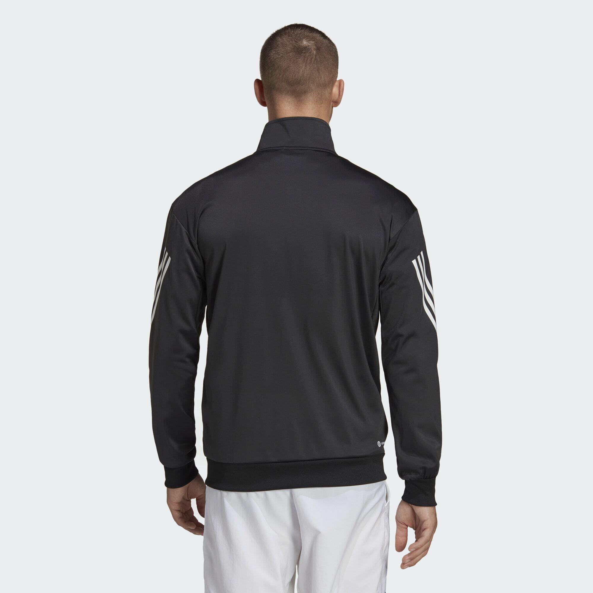 Bluza do tenisa męska Adidas 3-Stripes Knit Tennis Jacket 3/5