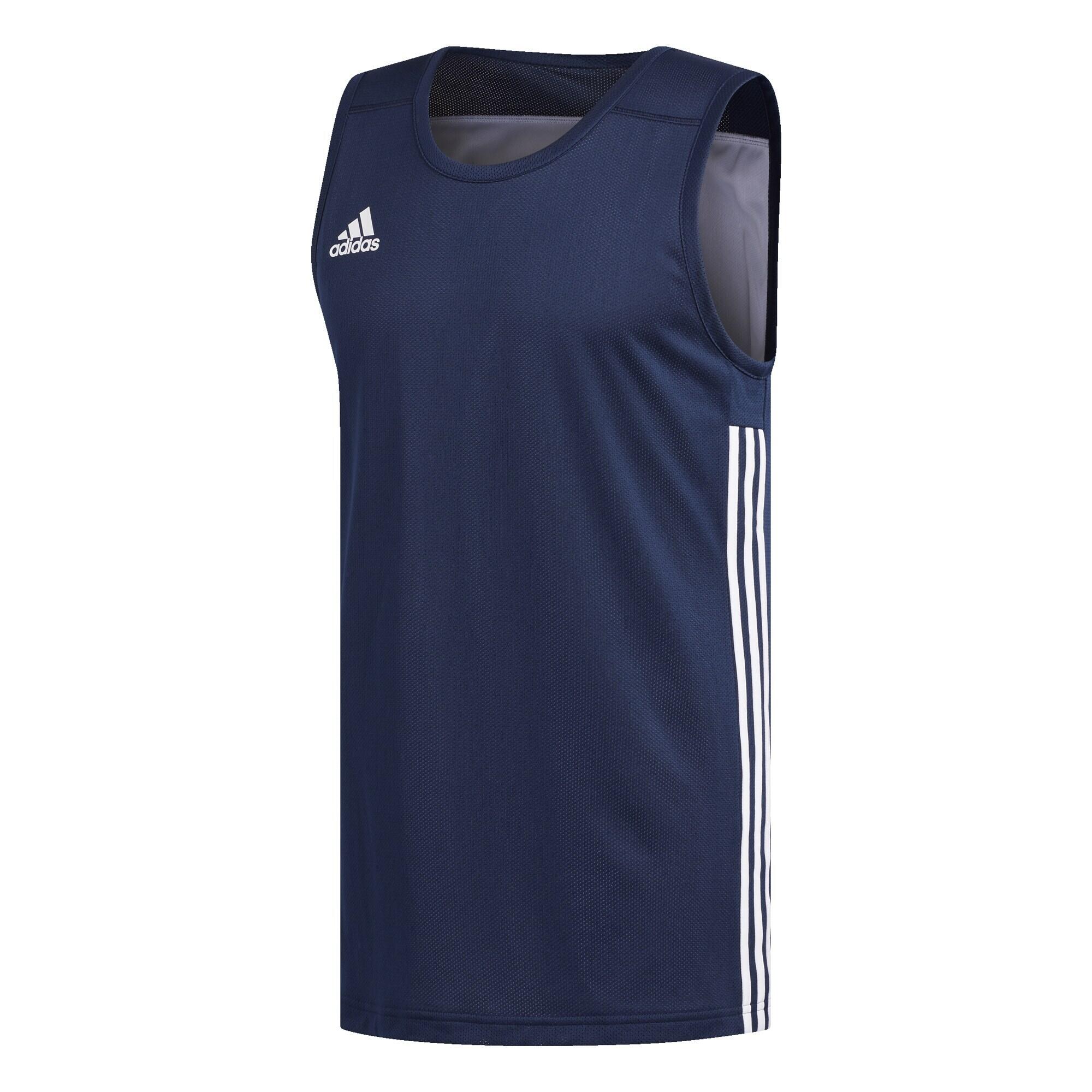 Adidas - Maillot 3g Speed Reversible - T-shirt Sans Manche - Blanc|bleu - 56 3xl - Decathlon