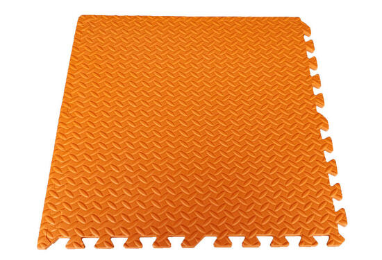 Puzzle Mat Play Floor/Fitness/Baby Gym | 1,2 cm | Orange
