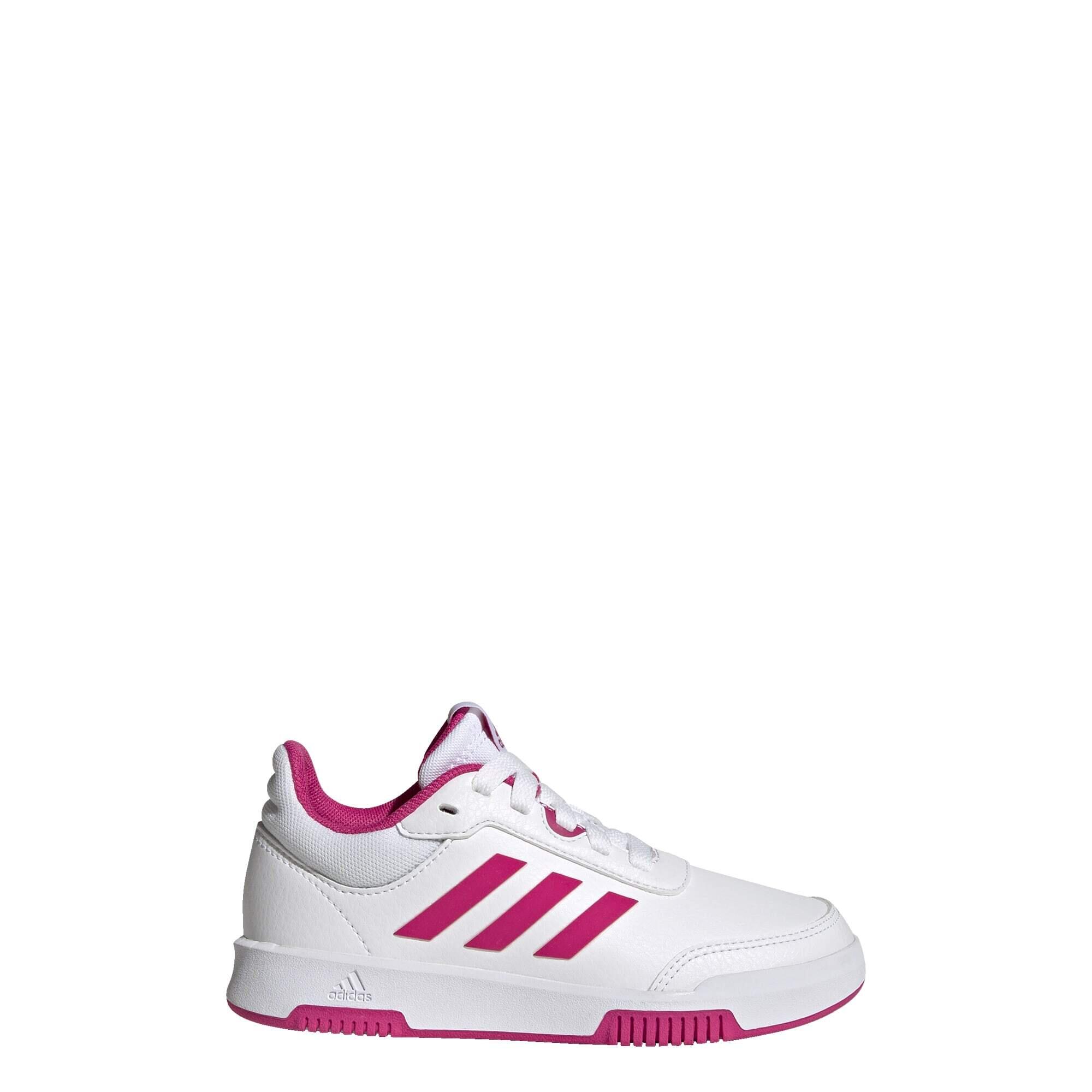 Adidas - Chaussure À Lacets Tensaur Sport Training - Baskets - Blanc|noir|rose - 36 - Decathlon