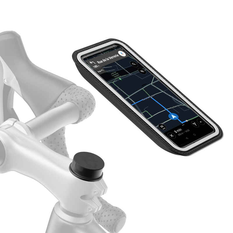Smartphone-Halterung für Fahrradgabel (Smartphone 2XL)