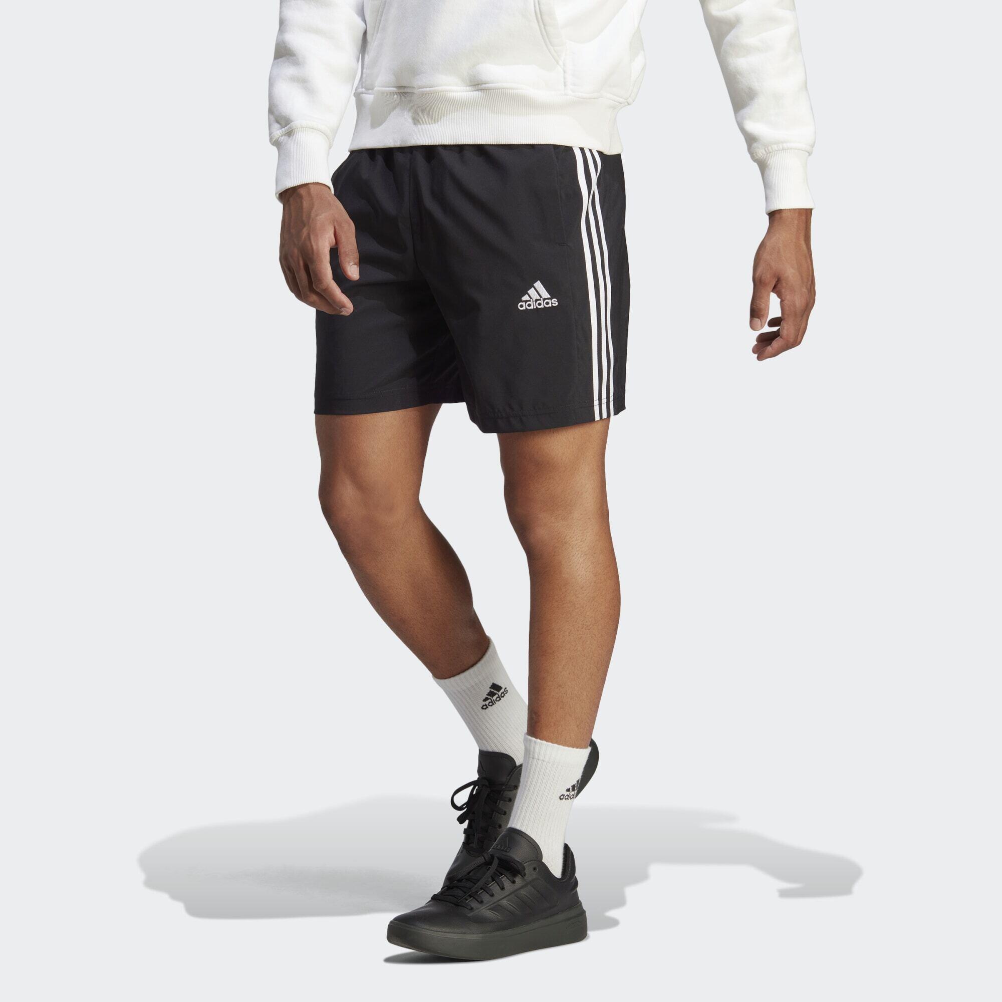 Adidas - Short À 3 bandes Aeroready Essentials Chelsea - Short - Blanc|noir - S - Decathlon
