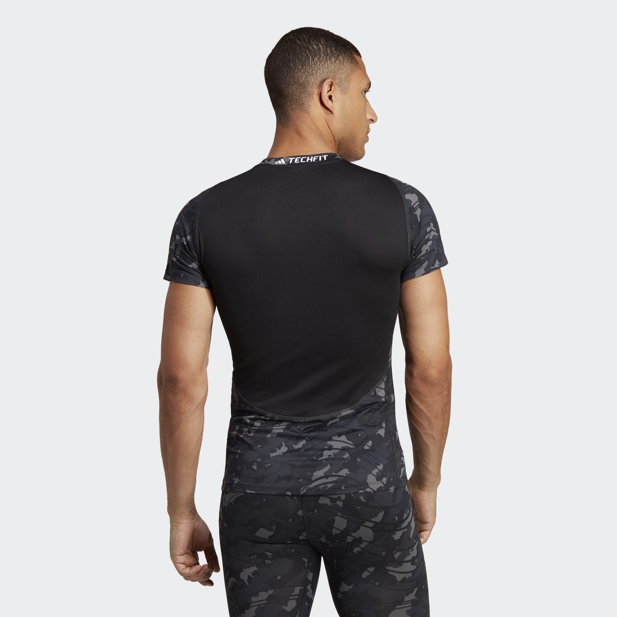 Techfit Allover Print Training Tee 3/5