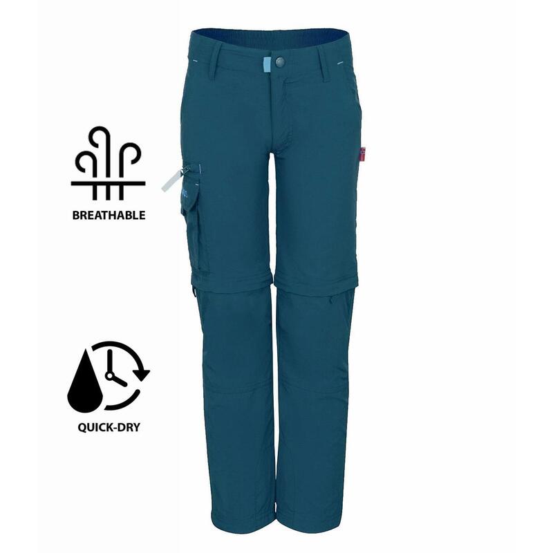 Kinder Hose Slim Fit Oppland Petrolblau