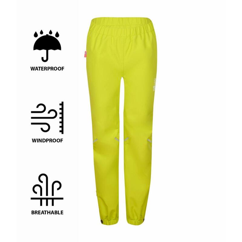 Pantalon fonctionnel Trondheim enfants vert clair/citron vert