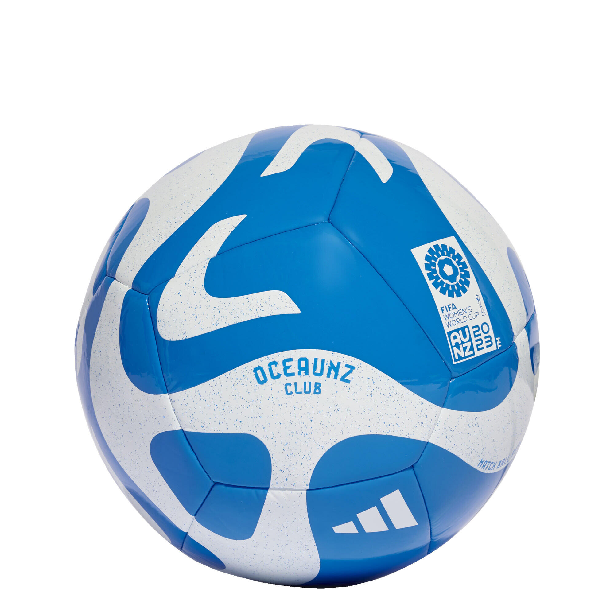 Adidas - Ballon Oceaunz Club - Ballon De Foot - Blanc|bleu - 5 - Decathlon