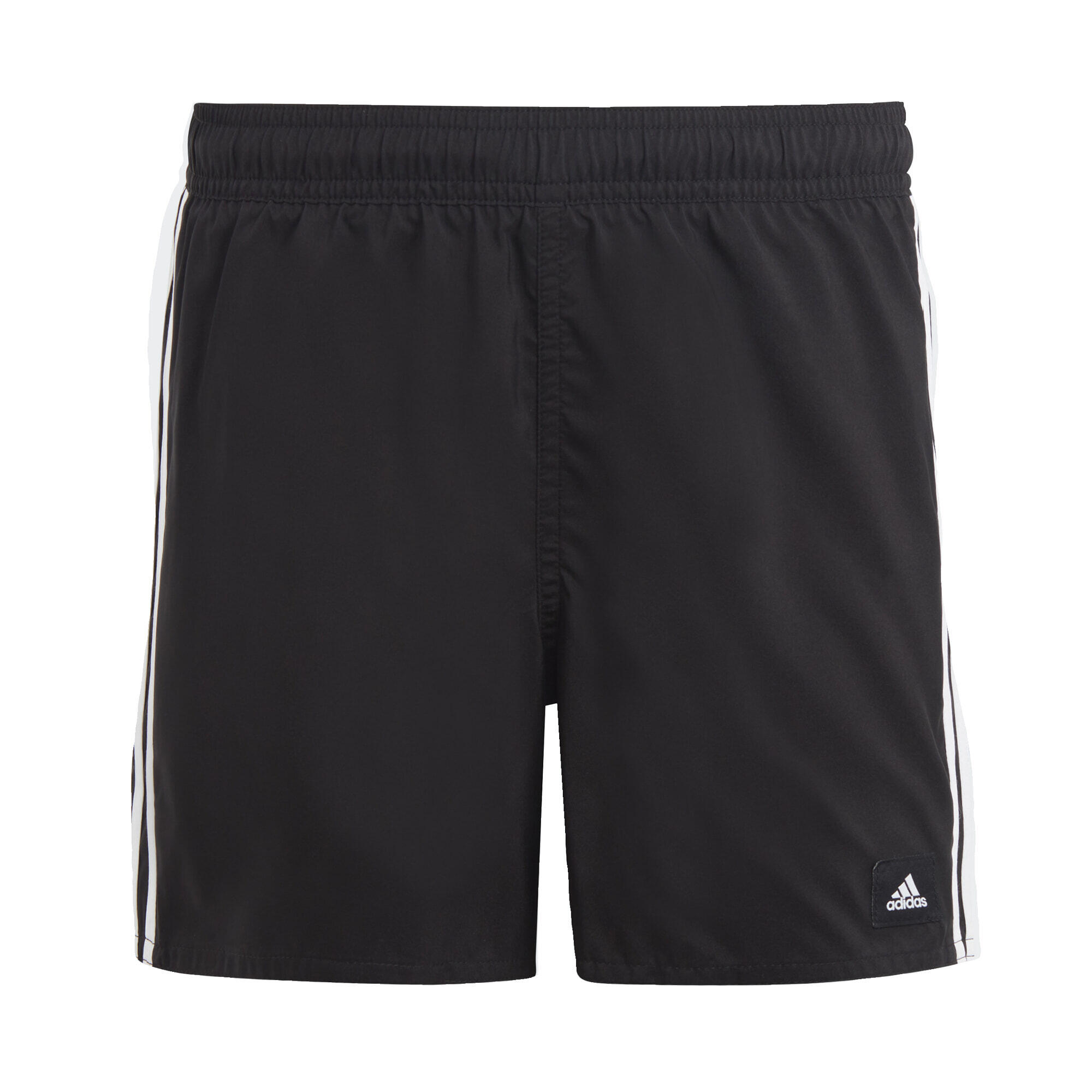 Adidas - Short De Bain 3-stripes - Bas De Maillot De Bain - Blanc|noir -  4 À 6 Ans - Decathlon