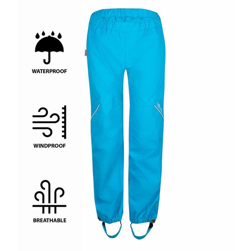 Pantalon de pluie Lofoten pour enfants Vivid-Bleu