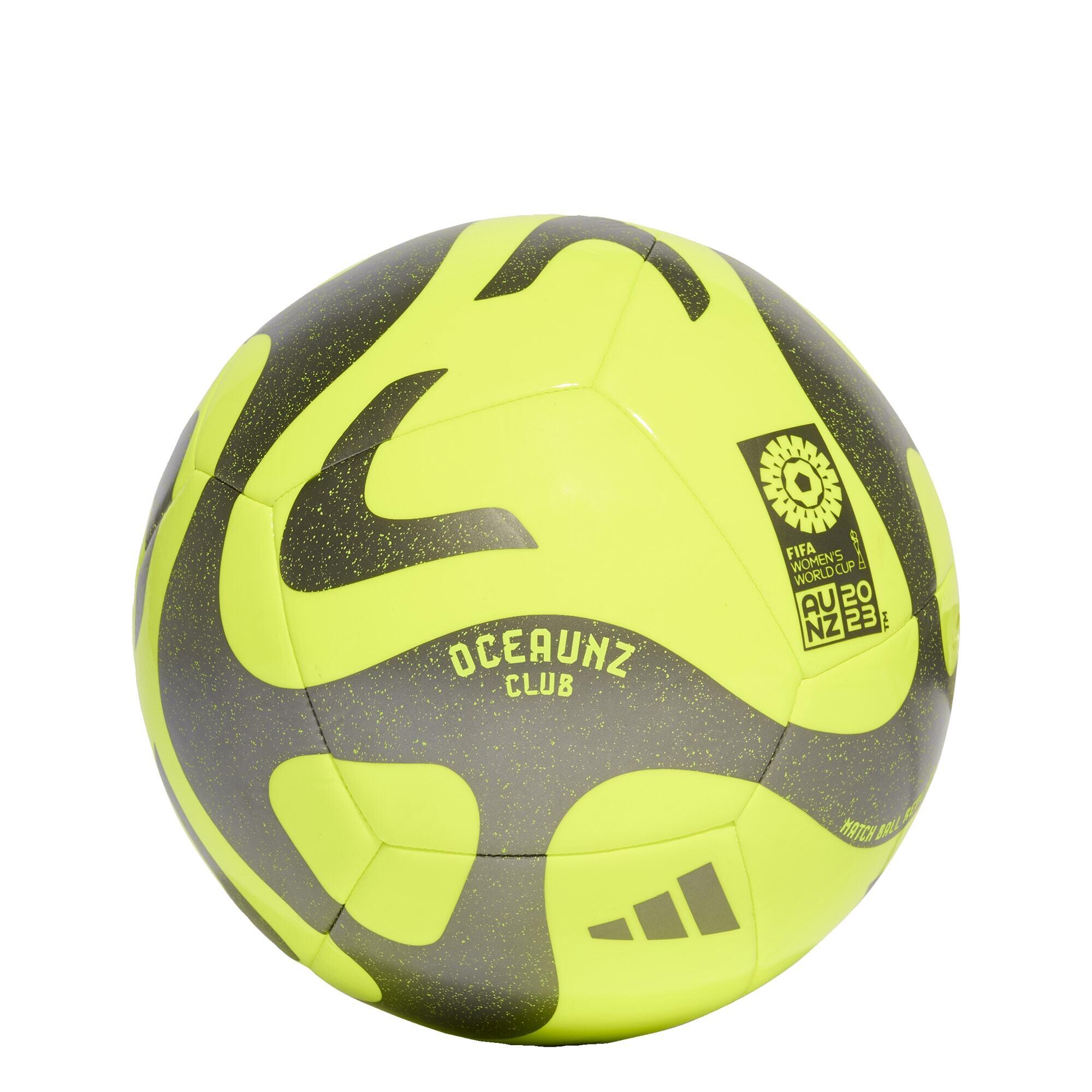 Adidas - Ballon Oceaunz Club - Ballon De Foot - Gris|jaune - 5 - Decathlon