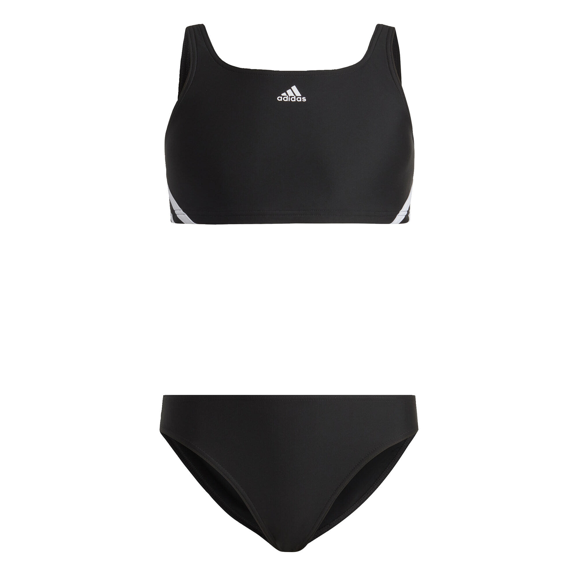 ADIDAS Dívčí dvoudílné plavky 3-Stripes