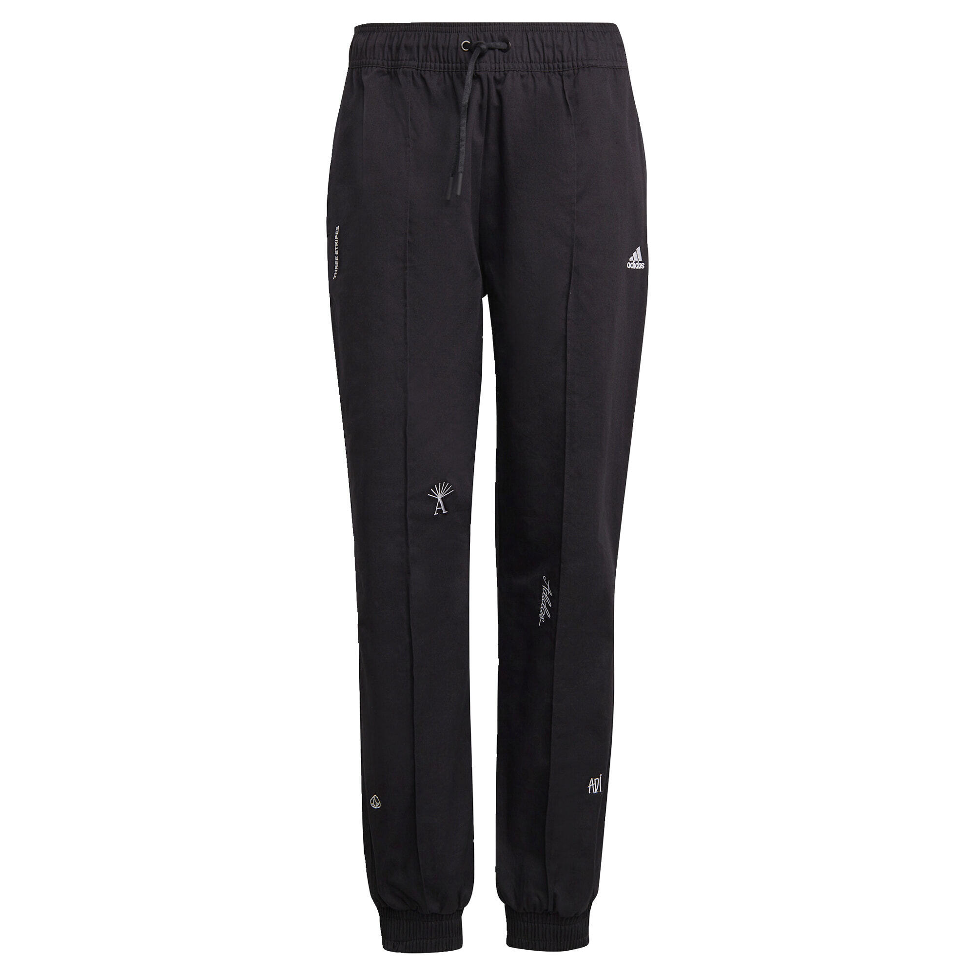 Pantalon ample avec graphismes inspirés des cristaux de guérison 2/5